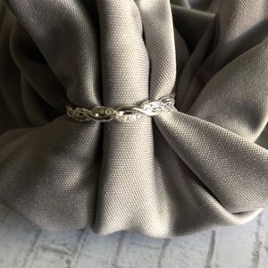 NEW 925SS ETERNITY W/SAPPHIRE